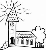 Catholic Church Coloring Pages At GetColoringscom  Free Printable sketch template
