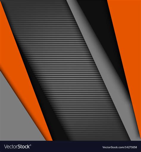 Free download Abstract background with black gray orange design Vector ...