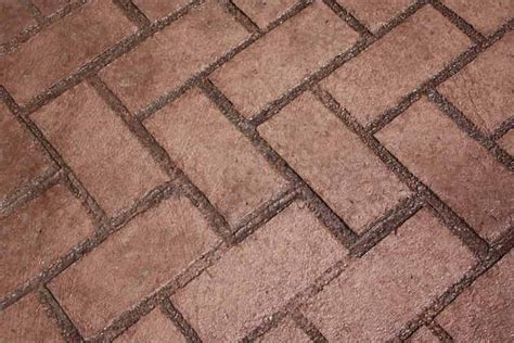 red brick stamped concrete driveway - Google Search | Stamped concrete ...
