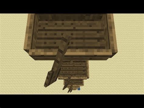 Quick Boat Ladders -- Minecraft Tutorial - YouTube