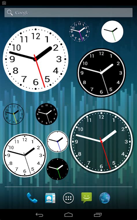 Simple Analog Clock [Widget] - Android Apps on Google Play