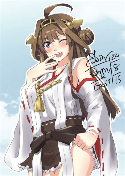 Fanart - Kongou Kancolle by peeknokboorapa-go-it on DeviantArt