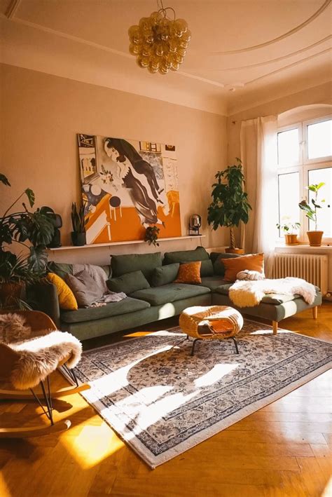 Boho Living Room On Behance - vrogue.co