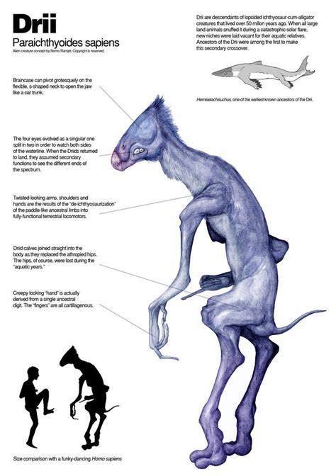 Drii Concept for Orbyss by nemo-ramjet on DeviantArt | Alien concept art, Alien creatures ...