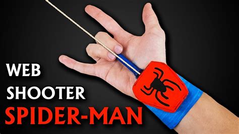 Spiderman Web Shooter DIY - How to Make Spider-Man Homecoming Web ...