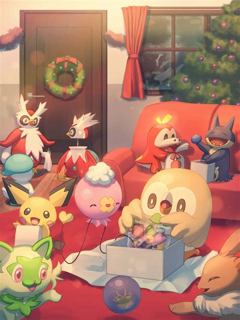 Aggregate more than 88 pokemon christmas wallpaper super hot - in.coedo ...