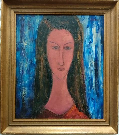 Zygmunt Landau - Expressionist portrait of a woman sold! View the auction result. | Kunstveiling.nl