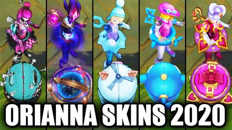 All Orianna Skins Spotlight 2020 (League of Legends) - YouTube