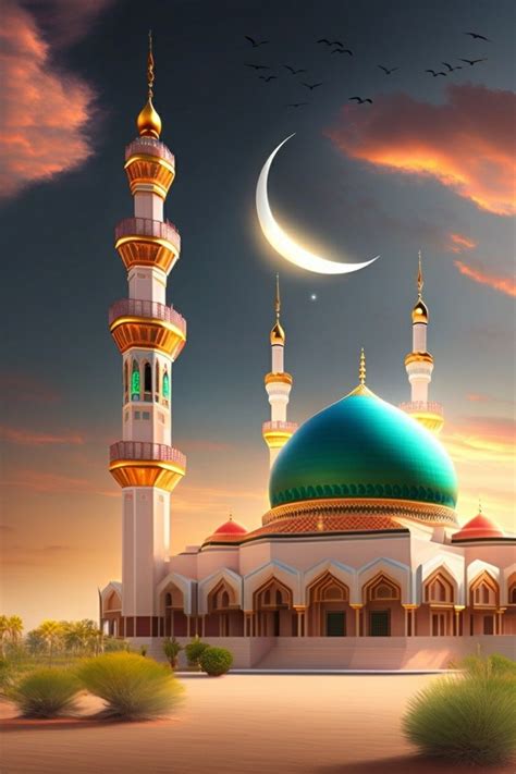 Islamic HD Wallpaper for Masjid