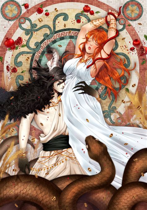 Hades and Persephone by ElyonBlackStar on DeviantArt