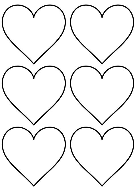 Free Heart Templates Printable Clipart Best Printable - vrogue.co