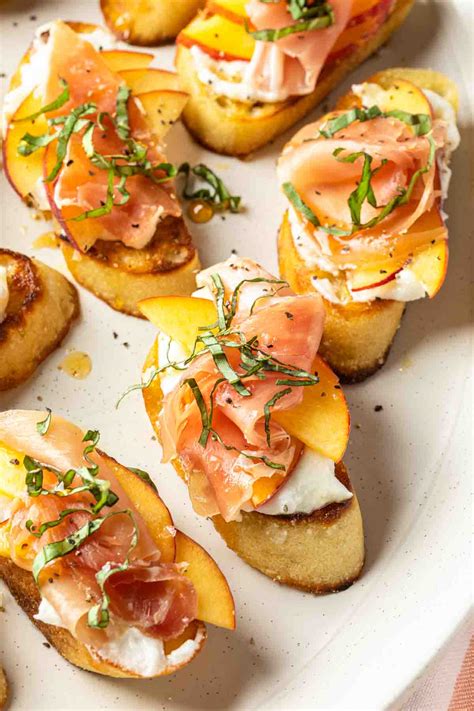 Prosciutto Bruschetta (Dairy Free) - Simply Whisked