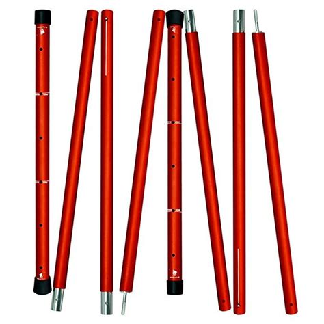 Geertop Aluminum Adjustable Tarp Poles 8ft Lightweight Telescoping Tent ...