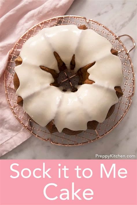 Sock it to Me Cake - Preppy Kitchen