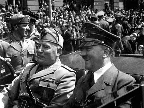 Hitler and Mussolini meet in Rome | History Today