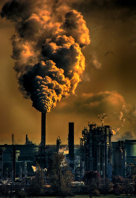 Free Images : air pollution, chemical, dark, dawn, energy, evening, exhaust pipe, factory, fumes ...