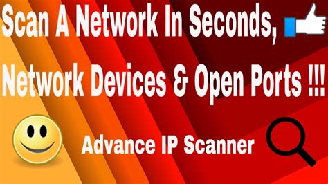 Network Scanner in seconds, Network Devices & Open Ports !!! - YouTube