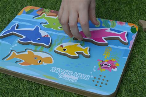 Playdays and Runways: Baby Shark Let's Go Hunt Game and Wooden Sound Puzzle | Review