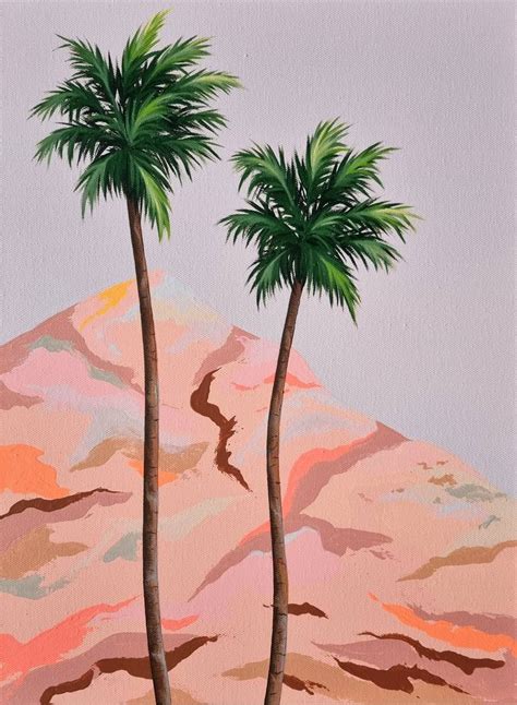 Palm Desert #1 Painting by Michelle Jirsensky | Saatchi Art