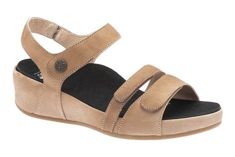 ABEO Gabrielle - Wedge Sandals in Brown - Walmart.com