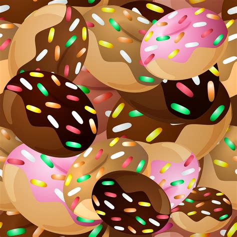 Seamless Donuts Background Free Stock Photo - Public Domain Pictures