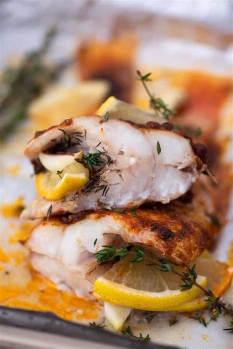 Baked Rockfish with Lemon and Garlic - Platter Talk