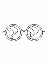 Sunglasses Coloring Pages Printable For Free Download sketch template