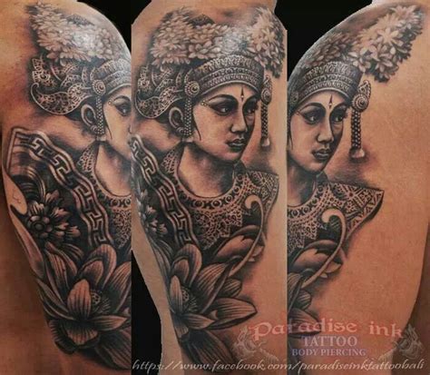 Balinese Dancer Tattoo