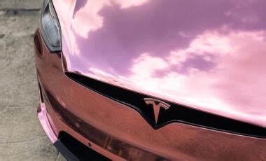 Tesla Model X Pink Gold on White - Luxx Miami Exotic Car Rental Miami - Exotic Car Selections Miami