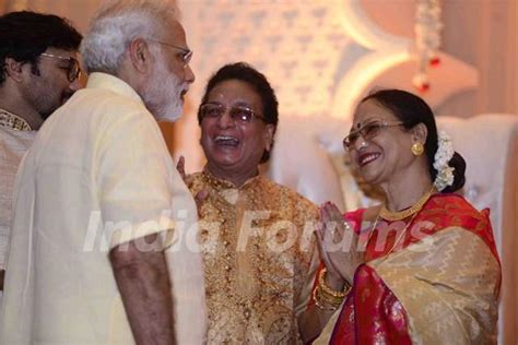 PM Narendra Modi at Babul Supriyo's wedding Media