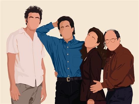 Seinfeld Minimalist Art | Etsy