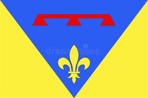 Flag of Aix-en-Provence in Bouches-du-Rhone is a Department of France ...