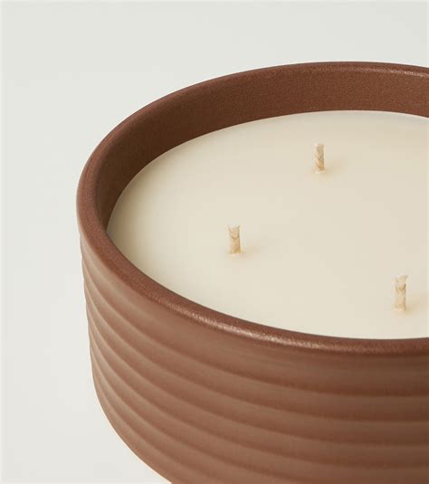 Thyme scented outdoor candle in brown - Loewe Home Scents, Thyme Candles