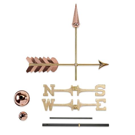 Arrow Copper Weathervane - New England Outdoor Sheds & Garages