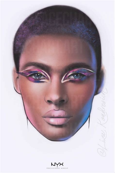 Face chart | What are face charts used for? | Face chart makeup | face chart ideas | Makeup face ...