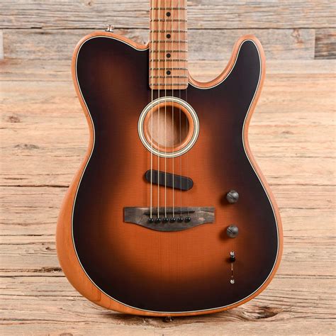 Fender Mod Shop American Acoustasonic Telecaster Sunburst 2020 ...