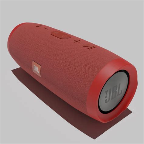 JBL Charge 3 Red - 3D Model by mhentschke