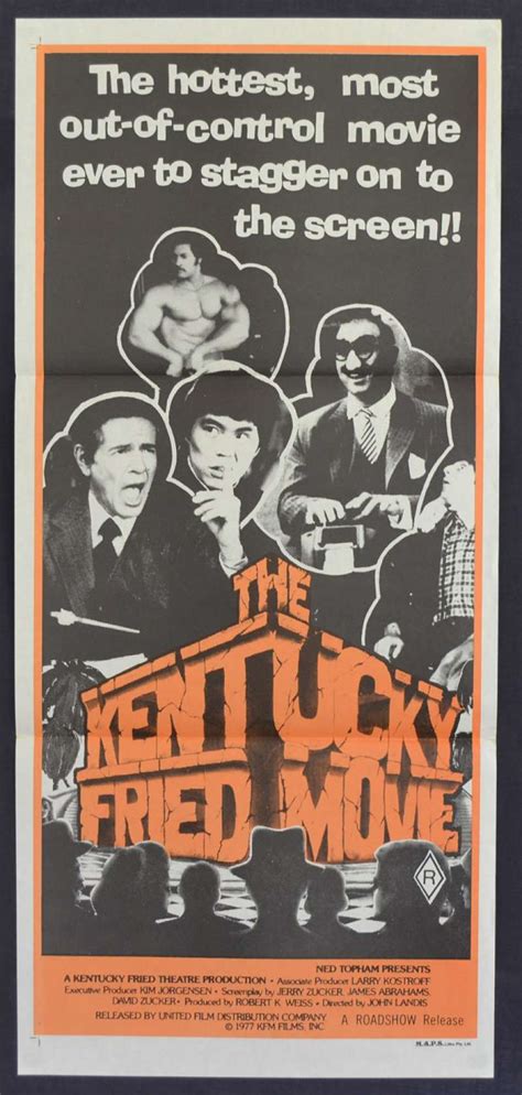 All About Movies - Kentucky Fried Movie Movie Poster Daybill John Landis George Lazenby