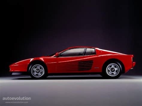 FERRARI Testarossa Specs & Photos - 1984, 1985, 1986, 1987, 1988, 1989 ...