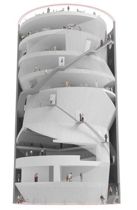 NL architects' proposal for 'the silo competition' in amsterdam | Architect, Silos, Big architects