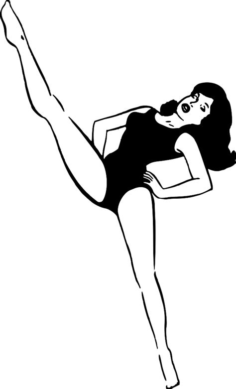 Download Exercising Woman Vector Image SVG | FreePNGImg