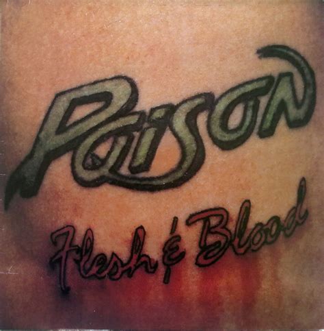 Poison - Flesh & Blood (1990, Vinyl) | Discogs