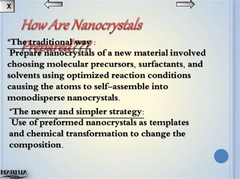 Nanocrystal synthesis