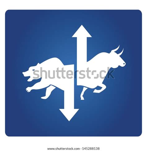 Stock Market Symbol Stock Vector (Royalty Free) 145288138