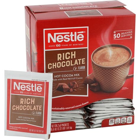 Nestle 25485, Nestle Rich Hot Chocolate Mix, NES25485, NES 25485 - Office Supply Hut