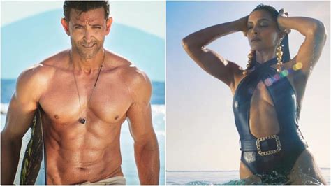 Fighter song Ishq Jaisa Kuch: Hrithik Roshan and Deepika Padukone gift another sizzling beach ...