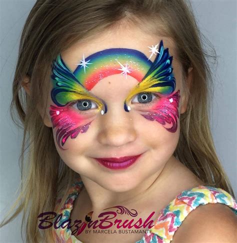 Face Painting Unicorn, Girl Face Painting, Face Painting Easy, Face Painting Designs, Painting ...