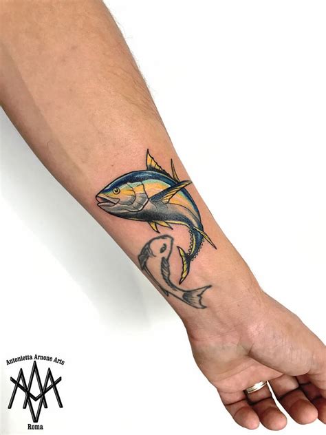 Yellowfin tuna tattoo by AntoniettaArnoneArts on DeviantArt