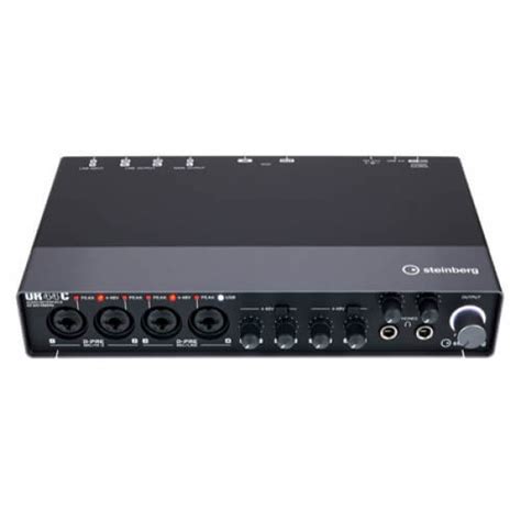 Steinberg UR44C 6x4 USB 3.0 Audio Interface with Cubase AI and Cubasis LE