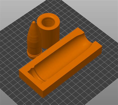 GAU-22 25mm Projectile and tools by iPro | Download free STL model ...